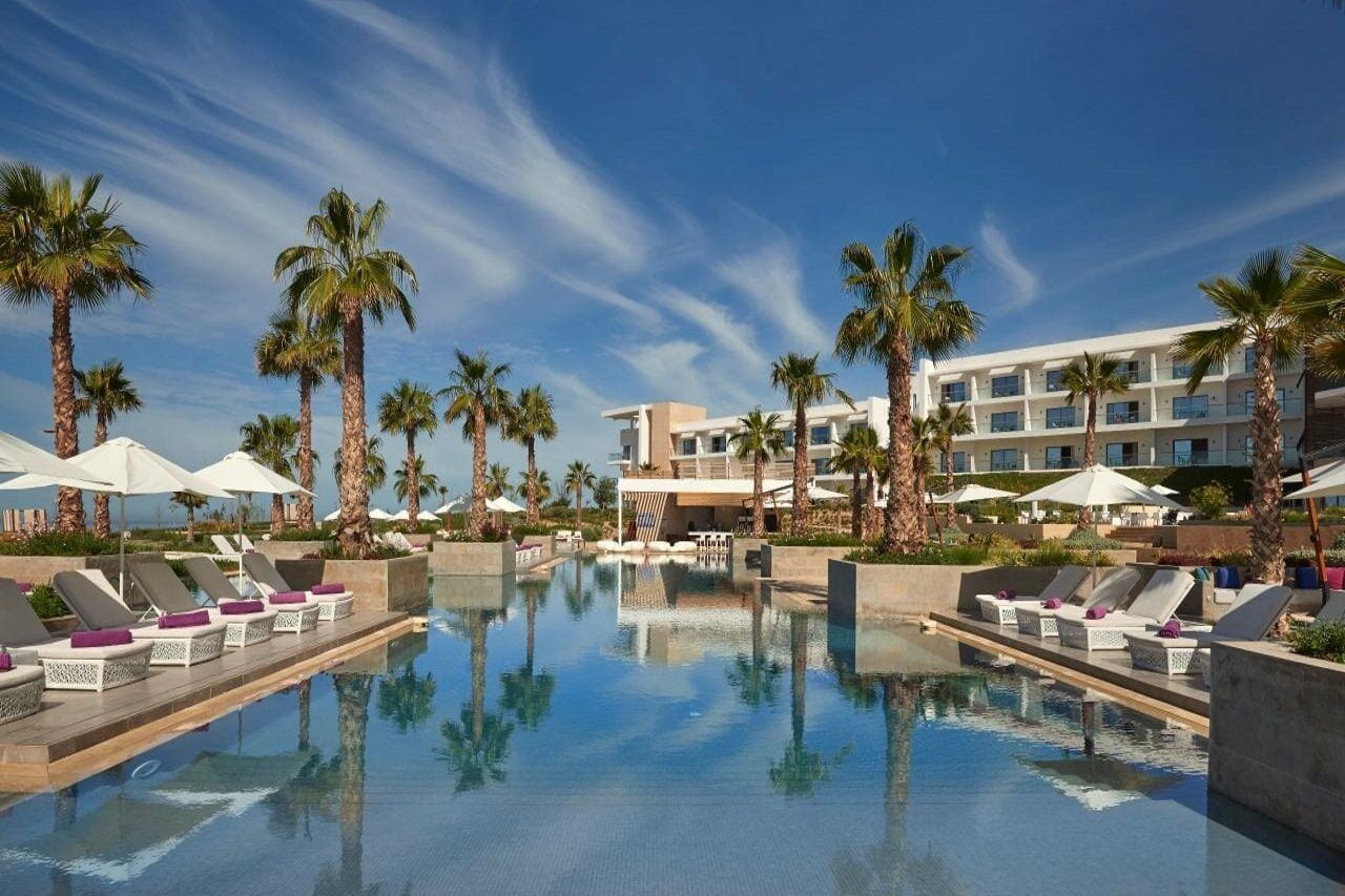 Hyatt Place Taghazout Bay Exteriör bild The hotel's main pool